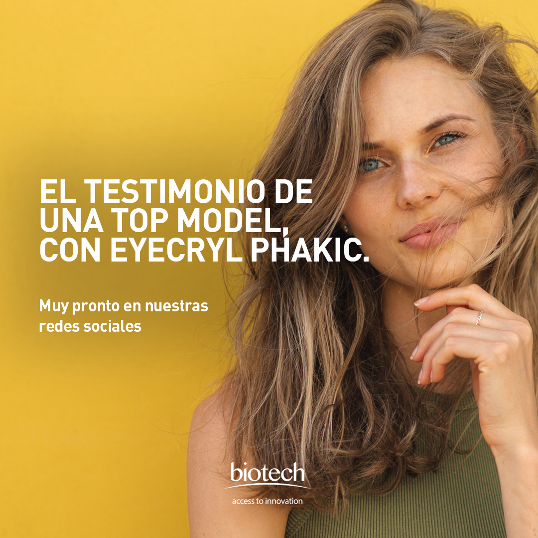 Eyecryl Phakic Video Documental Testimonio top model