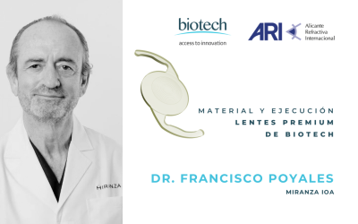 Dr. Francisco Poyales | Mesa Redonda ARI2023 | Lentes Premium Biotech Healthcare